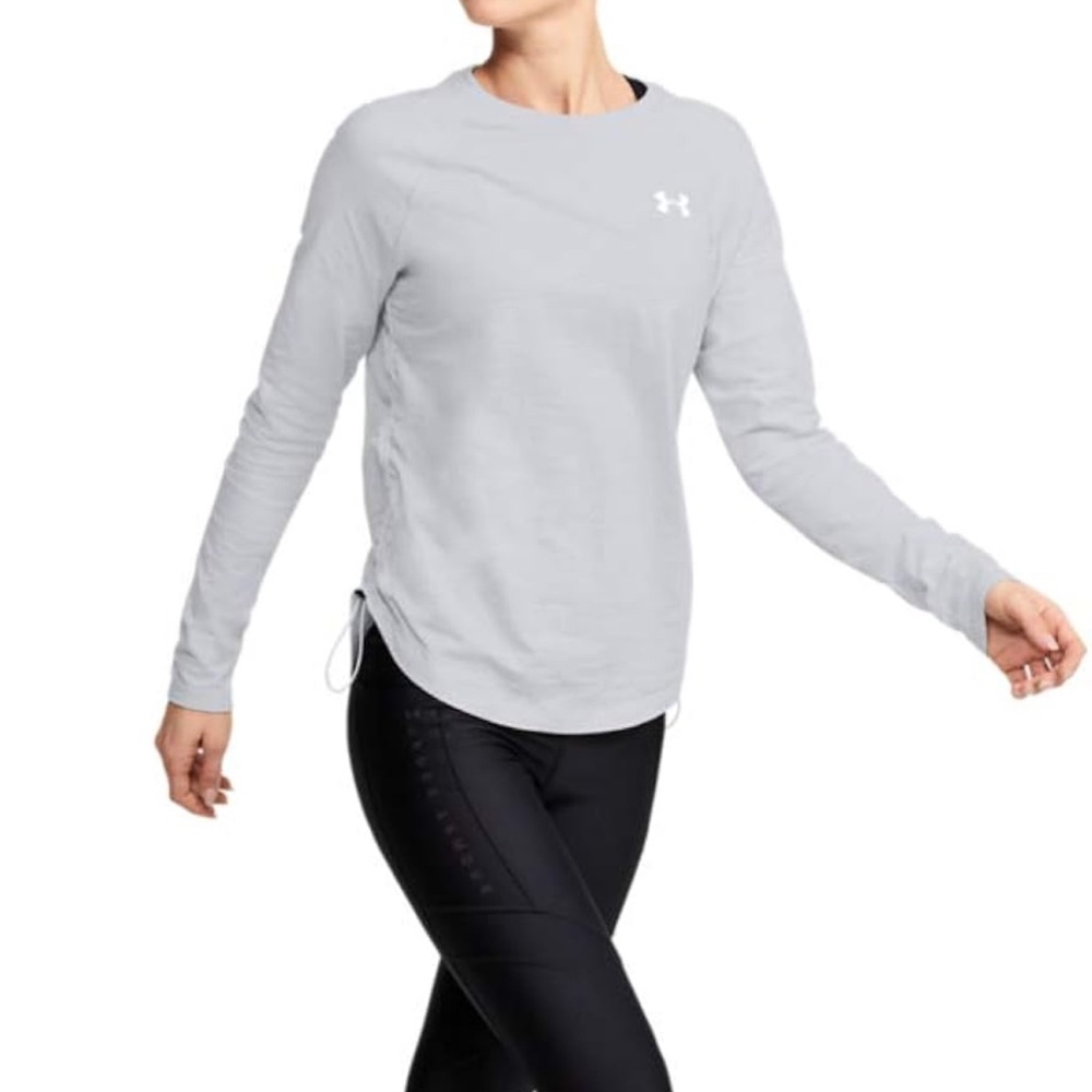 Under Armour Women's Charged Cotton Adjustable Long Sleeve Shirt